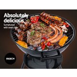 Grillz Charcoal BBQ Smoker Drill Outdoor Camping Patio Barbeque Steel Oven