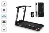 Everfit Electric Treadmill Home Gym Exercise Running Machine Fitness Equipment Compact Fully Foldable 420mm Belt Black