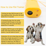 Ultrasonic Dog Repeller  Anti Barking Dog Training Device