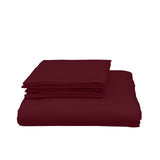 Royal Comfort Bamboo Blended Quilt Cover Set 1000TC Ultra Soft Luxury Bedding Queen Malaga Wine